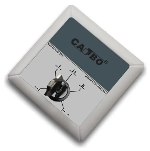 Universal 86x86mm Key Change Function Selector Switch For Automatic Sliding Door