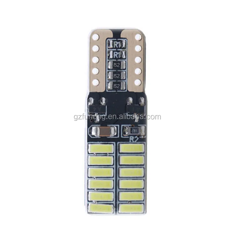 New arrival canbus T10 5w5 4014 24smd width lamp reading interior lights led car light