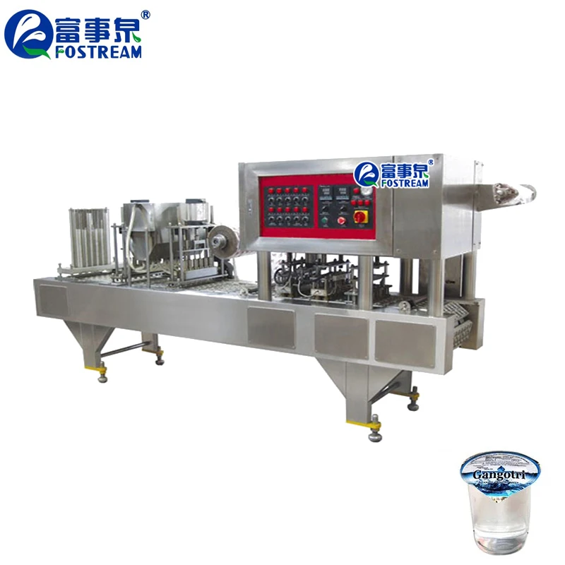 Автоматическая машина для розлива и запечатывания стаканов с минеральной водой от золотого поставщика