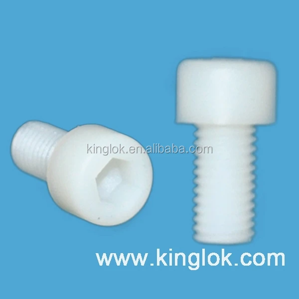 MCP-4-35-PEEK PEEK Pan Head Screw head screws PEEK Plastic Lead Screws