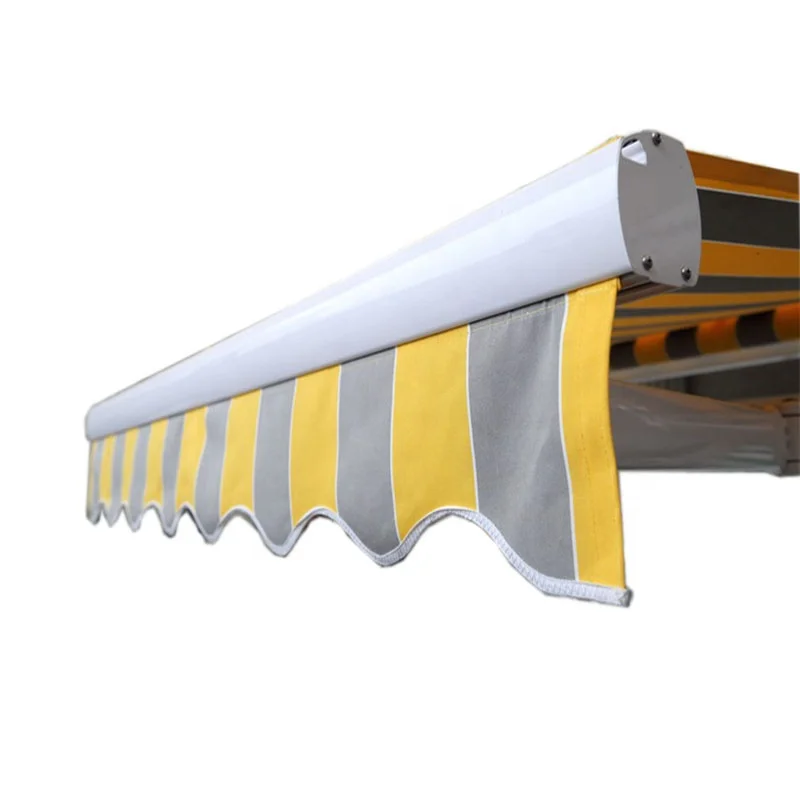 Acrylic Fabric  Coffee Shop tenda Aluminium Window Retractable Awning for Patio