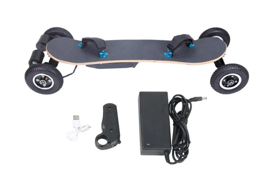 
1650W high power double drive extreme sports electric four wheel skateboard 