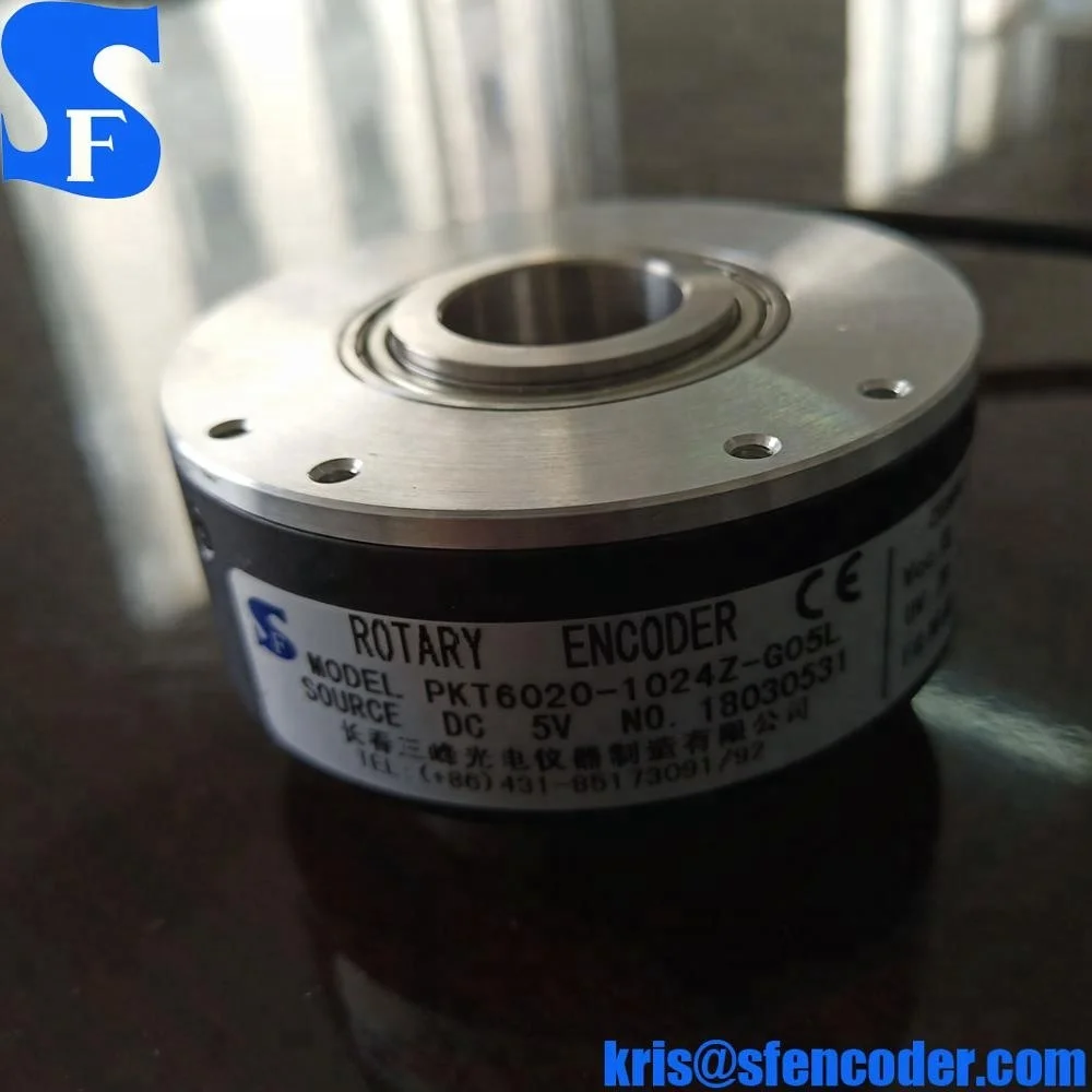outer diameter 60mm elevator using Hollow Shaft Roraty Encoder Sensor