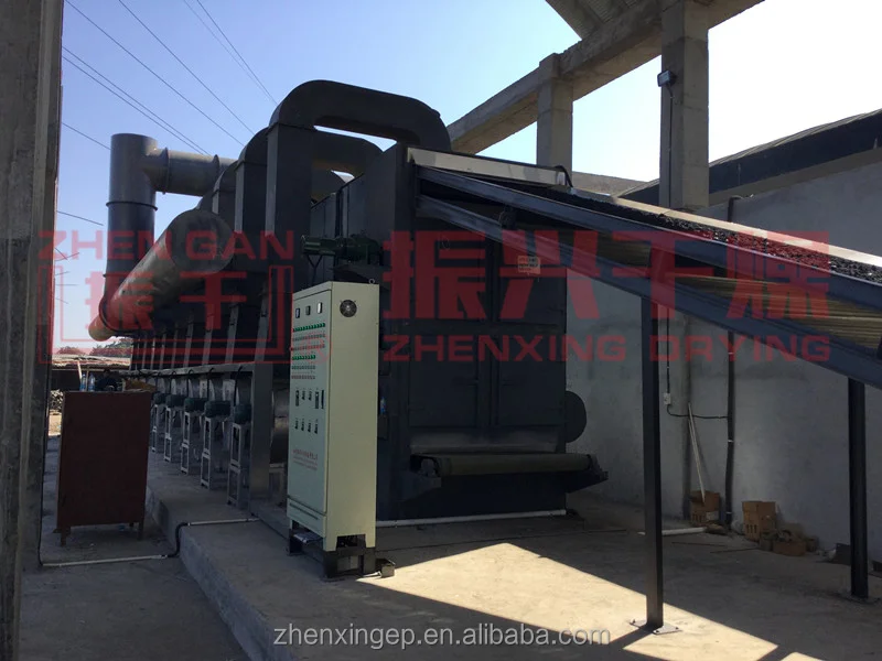 Ленточная сушилка преимущества для Осадка Сточных вод в окружающую среду инженерно-сушилка