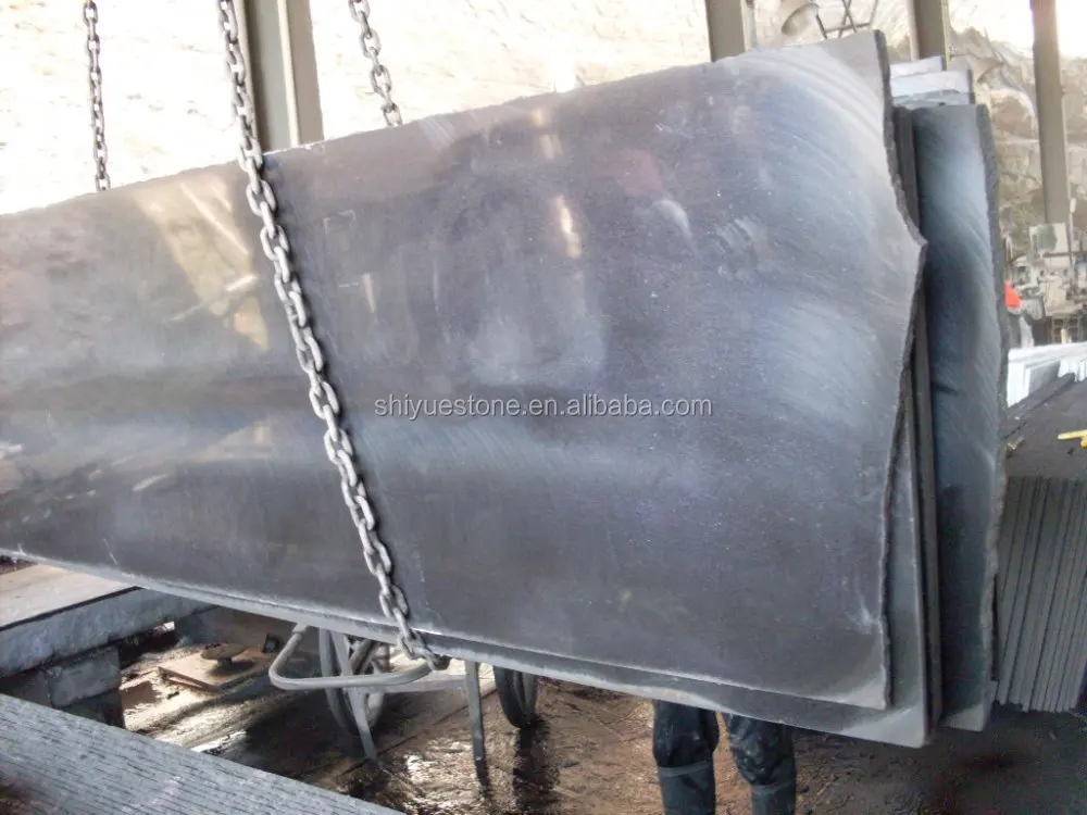 Chinese imported absolute black granite slab dyed black granite stone