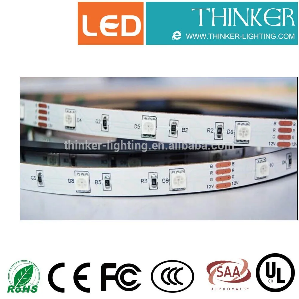 12v номера- водонепроницаемый аккумулятора мигающий smd5050 30leds/m прокладка водить