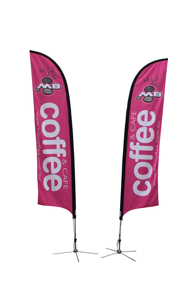 High quality outdoor custom Durable gift Vinyl feather banner