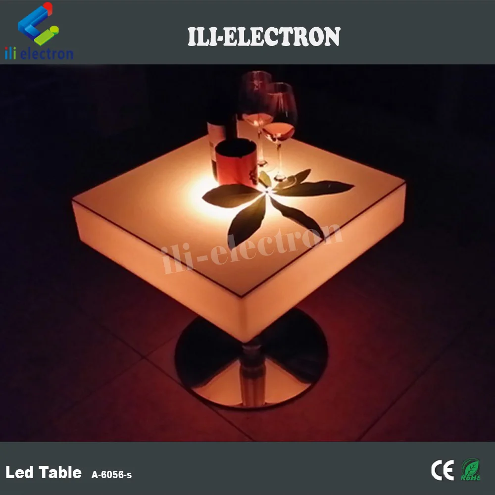 Led Garden Table Night Club Furniture color Cocktail table LED furniture
