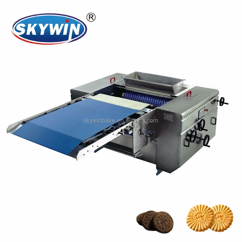 Milk Finger Stick Biscuit Making Machine Chocolate Coating Biscuit Production Line