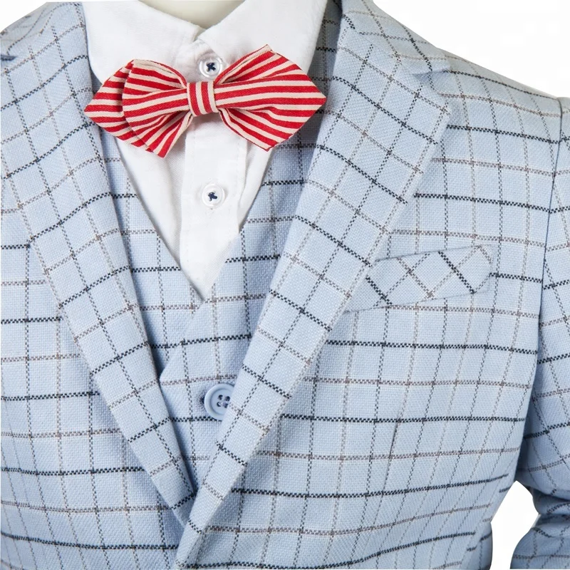 
CMT hotsale New design high quality boy suits kids 3pieces suits 