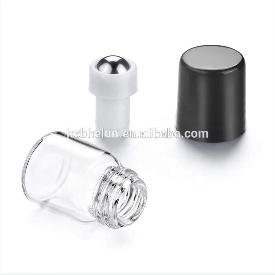 Top Selling Sample Test 1ml 2ml 3ml Cosmetic Fragrance Perfume Roll On Glass Bottles