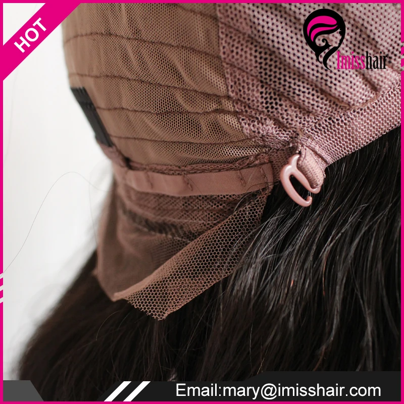 
Glueless 13x4 Haman Hair Lace Front Wig Yaki Straight Natural Color Brazilian Hair Wholesale 