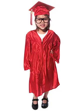 Manufacture wholesale kindergarten graduation caps and gowns /graduation toga children