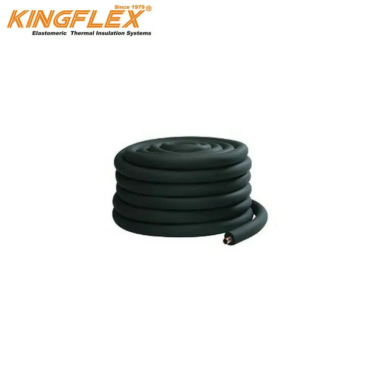 Closed cell polyurethane foam pipe insulation for air conditioner and refrigeration system