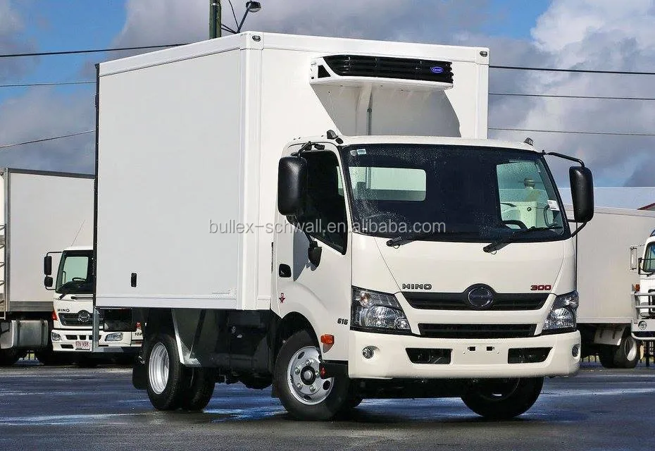 Refrigeration Unit Truck Refrigerator Van Truck For Meat And Fish