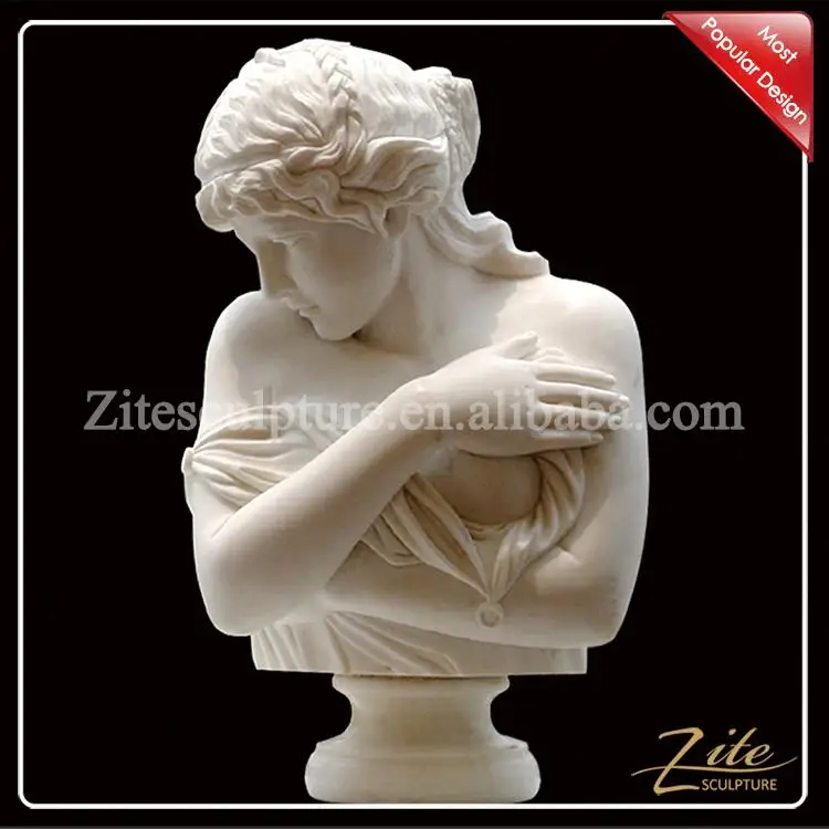 Customized marble woman lady bust sculptures