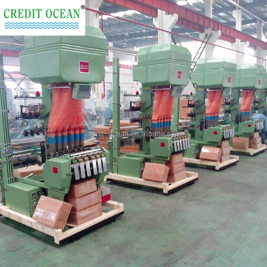 Узкий тканевый жаккардовый ткацкий станок кредитный OCEAN CONFJ 6/50