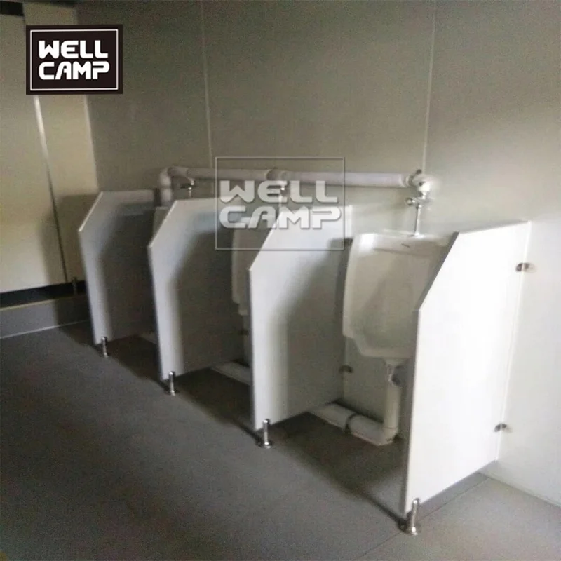Wellcamp container wash room flat pack container bathroom manufactured mobile homes for sale