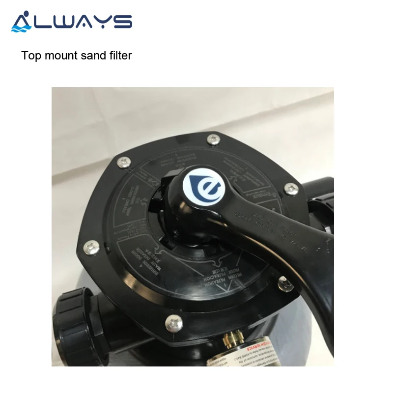 Оптовая продажа 6 пневмораспределитель стекловолокна плавательный бассейн вершине горы песка фильтр диаметр