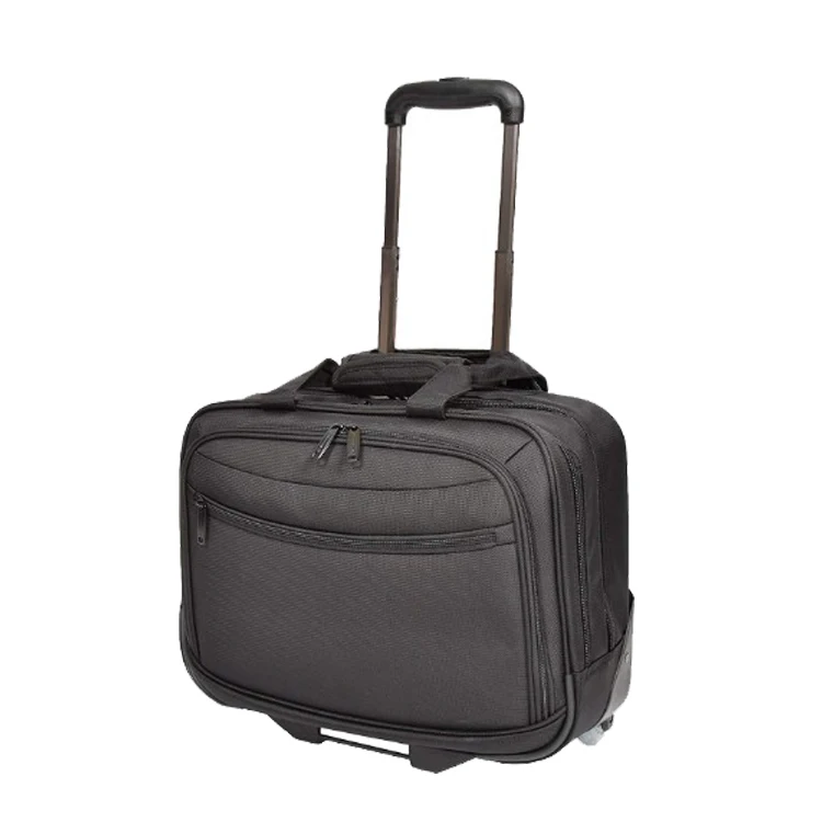 Pilot Case Wheeled Laptop Bag Laptop Trolley Bag for 15' laptop