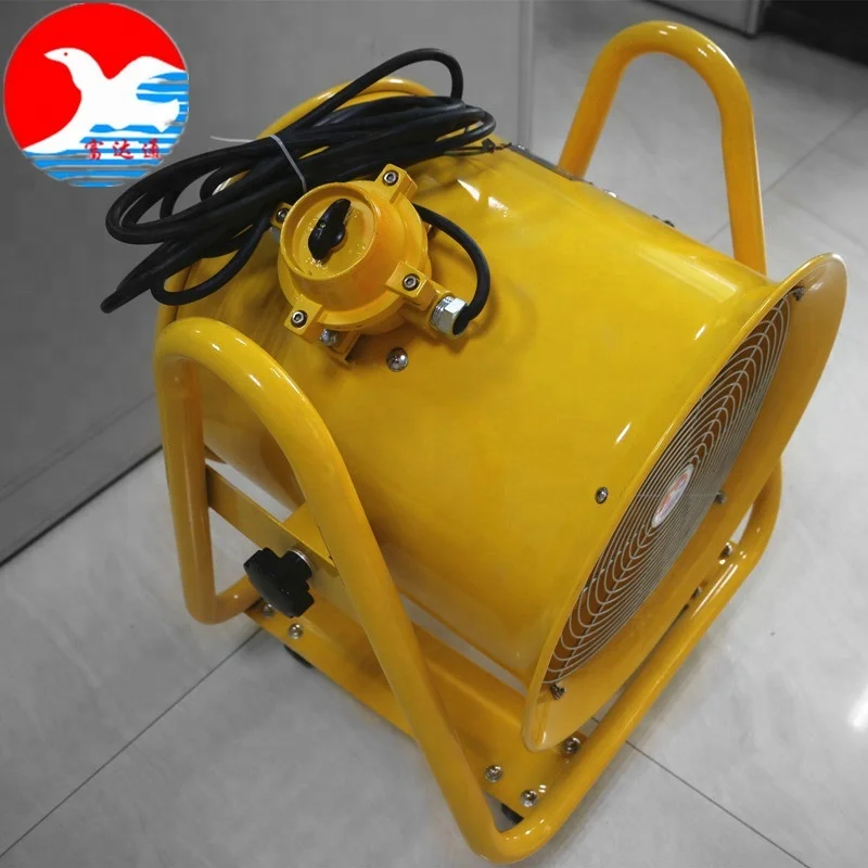 Yellow explosive proof ventilation