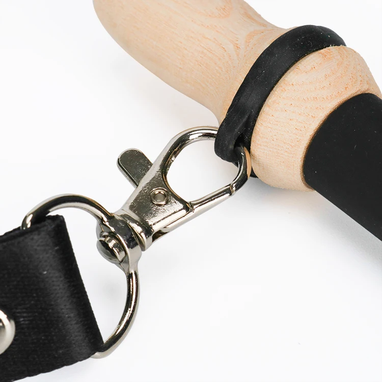 wholesale high quality Sling Lanyards Shisha tip for Accessories Stainless Mouthpieces Wooden Silicone Mouth hookah