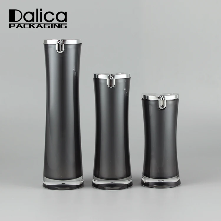 
High-end customized color 15ml 30ml 50ml acrylic unique luxury empty cosmetic bottle 