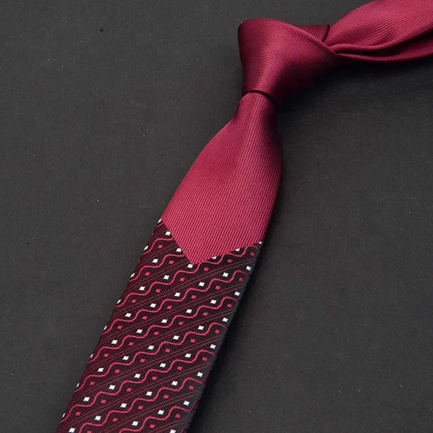 
Mens Skinny Ties Luxury Floral Plaid Neckties Slim Tie Classic Business Wedding Tie For Men 