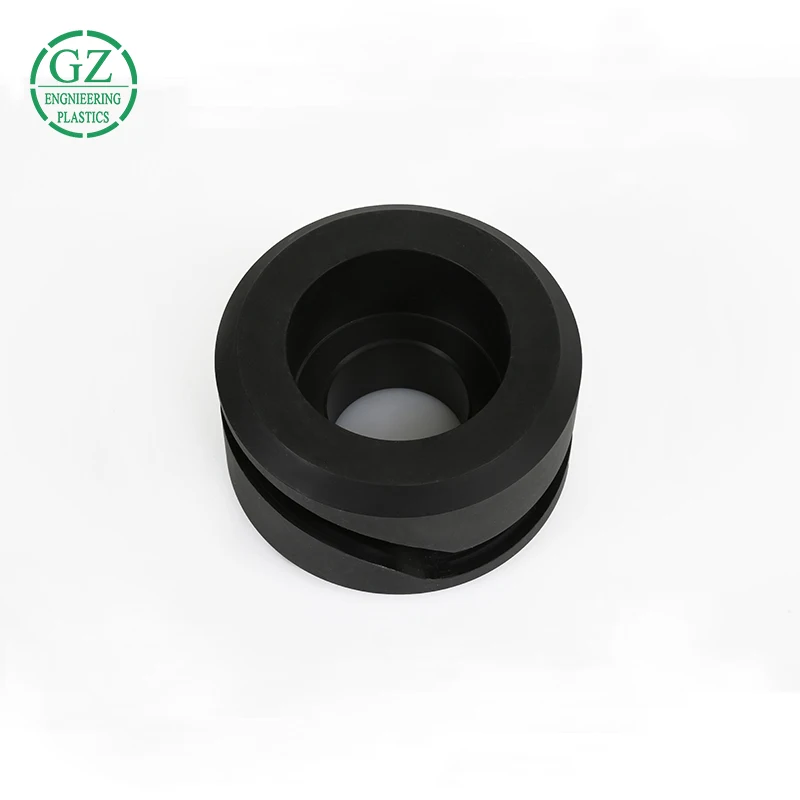 Производители процесс высокого качества по индивидуальному заказу износостойкий нейлон ударопрочный пластиковых деталей PA66 втулки