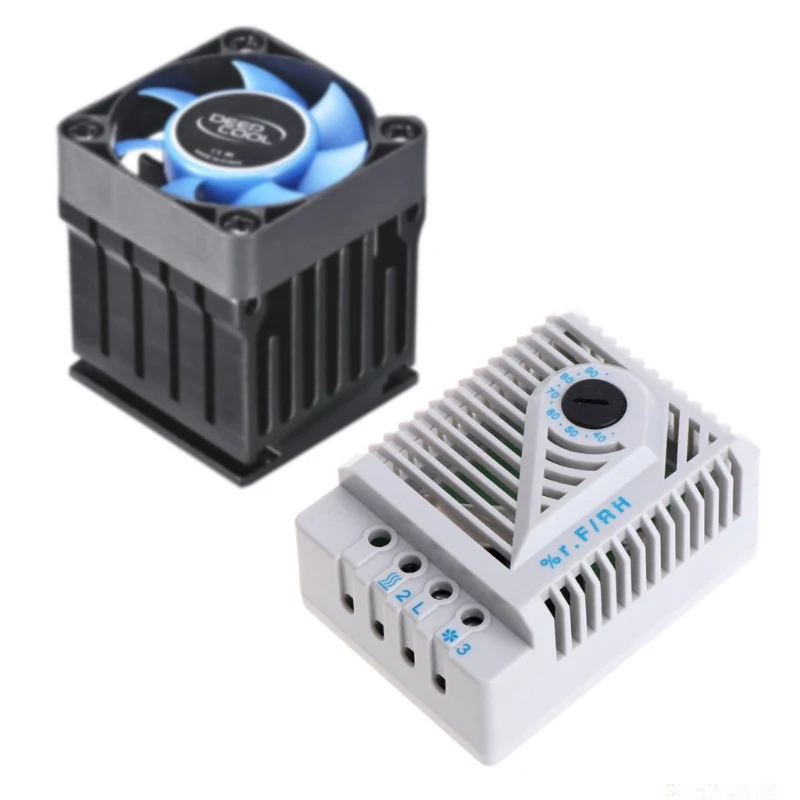 Mechanical Hygrostat Humidity Controller Connect Fan Heater for Cabinet MFR012, Hygrostat Humidity Regulator