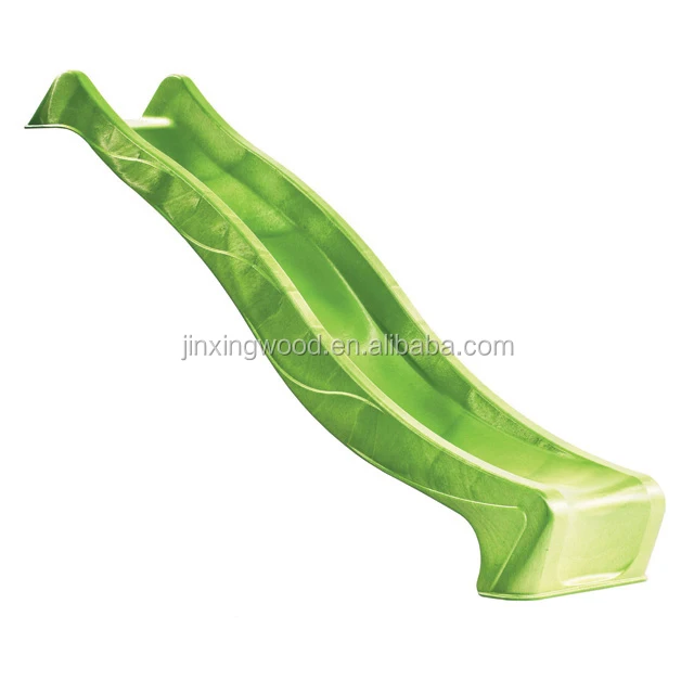 
180cm and 220cm kids outdoor slide Green For Play Set for 0.9m platform and 1.2m platform 