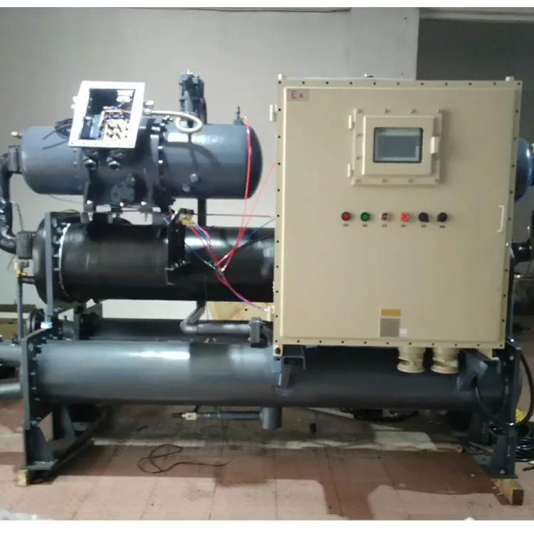 Large screw type with double head water-cooled screw chiller/automatic screw water chiller