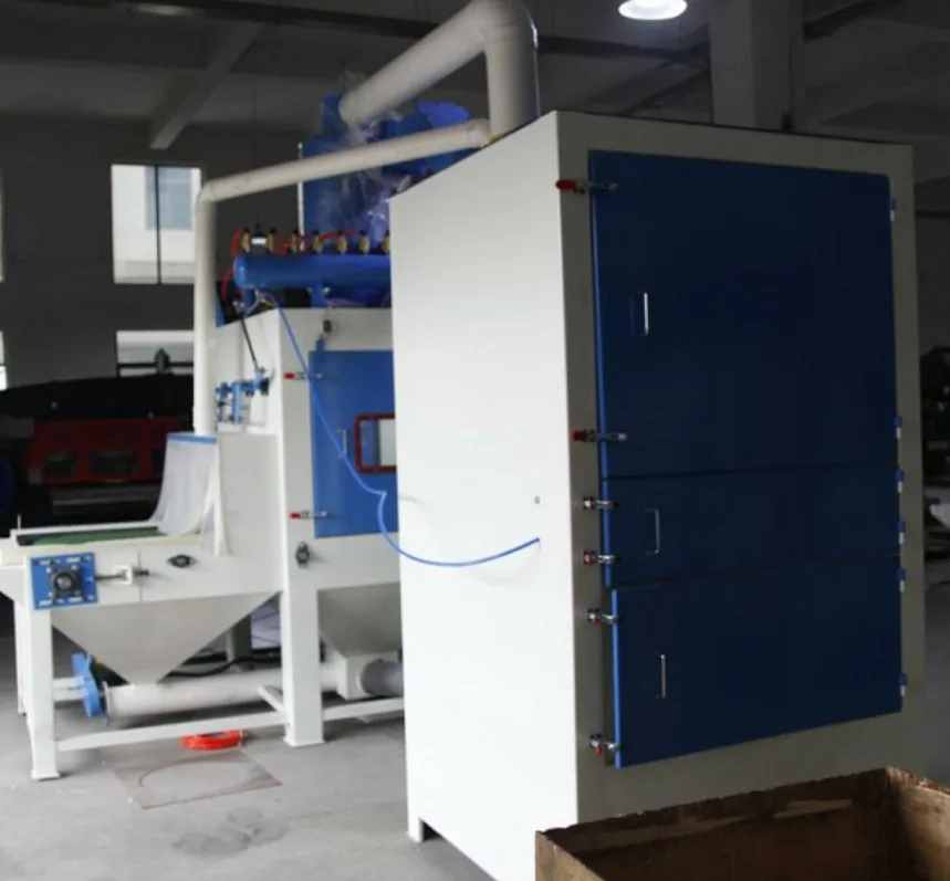 Conveyor Belt Automatic Sand Blasting Machine