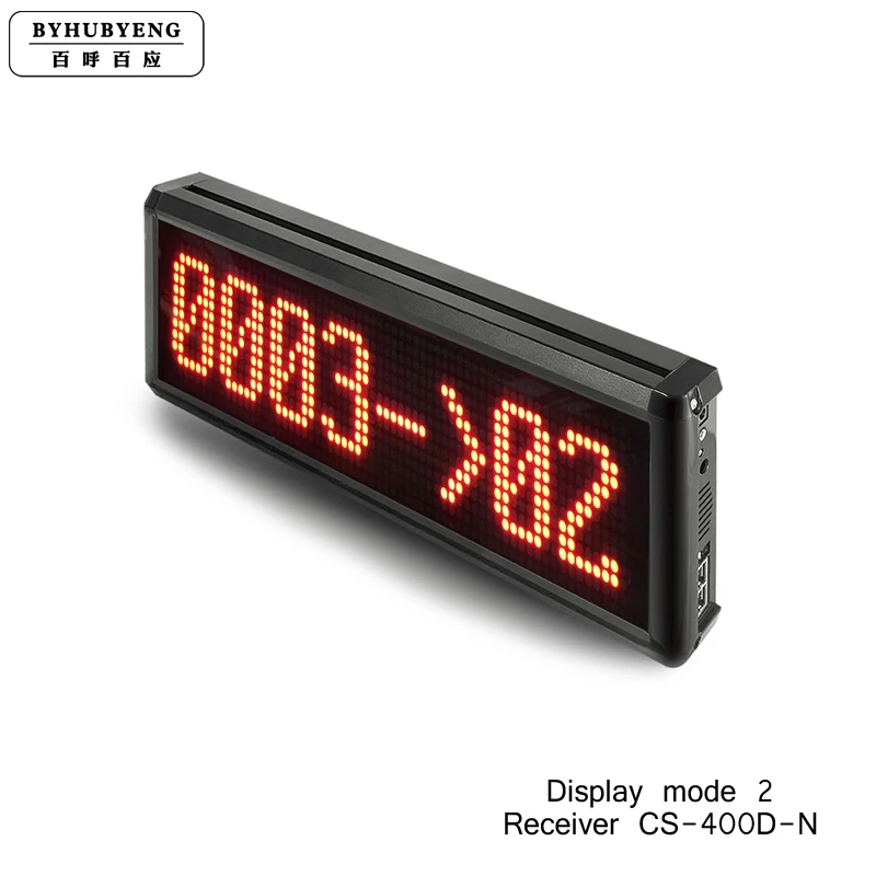 BYHUBYENG 3 дисплея и 1 передатчик беспроводная система очереди 99 каналов 9999 номер Технология FM электронное управление