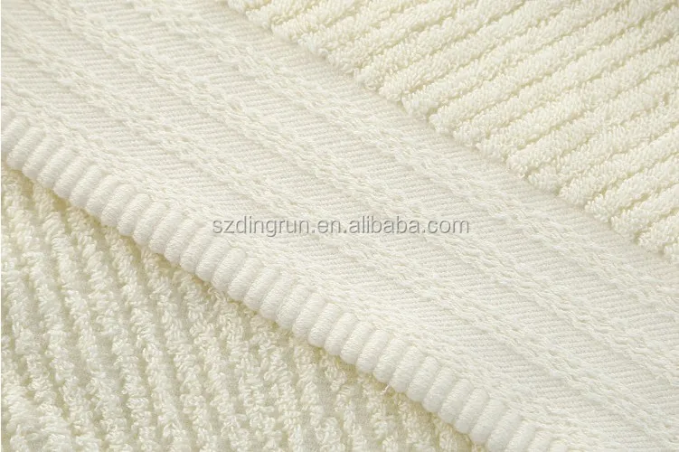 Alibaba China Factory 100% Cotton Luxury Hotel Towel Solid Color Towels High Quality