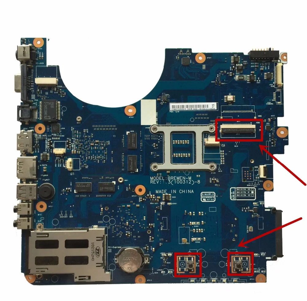 Для Samsung R580 материнская плата портативного компьютера с GT330M/1 ГБ GPU DDR3 HM55 BA92-06130A BA41-01175A 100% тестирование Быстрая доставка