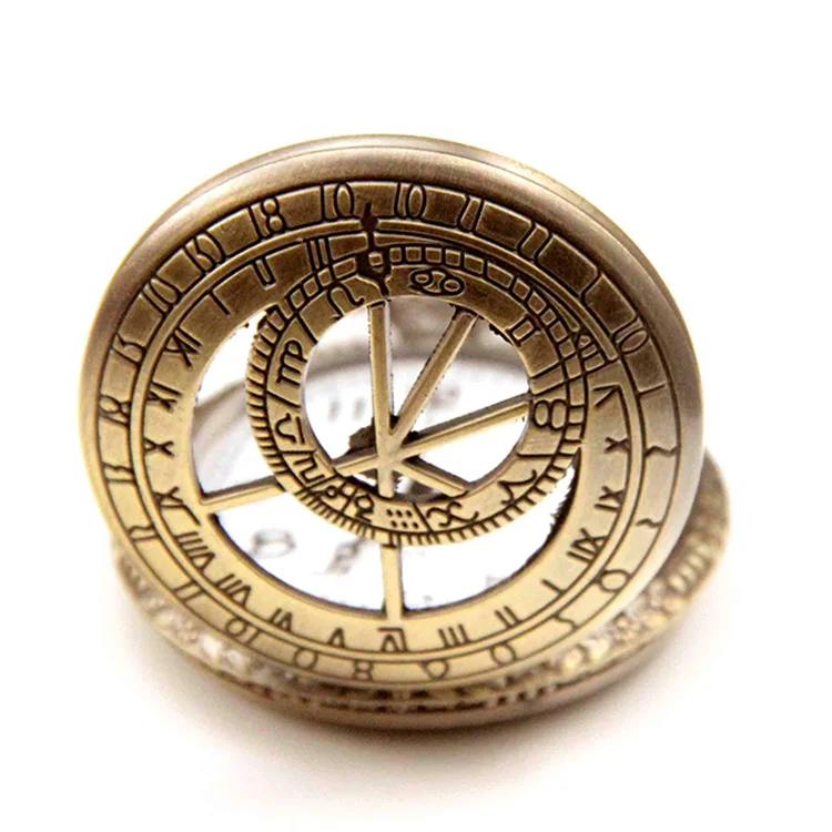 Мужские и женские часы в ретро стиле с римским циферблатом, кварцевые карманные часы с цепочкой, оптовая продажа