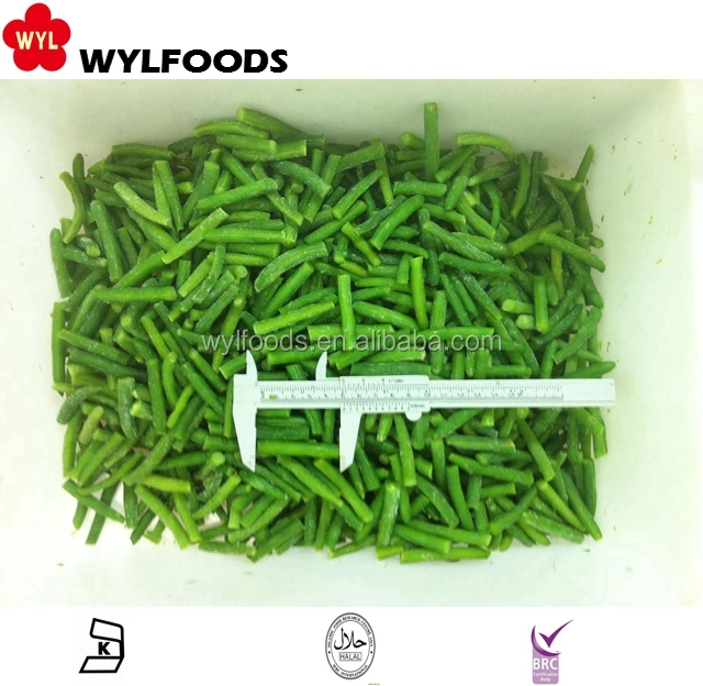 Новый урожай замороженные зеленые бобы