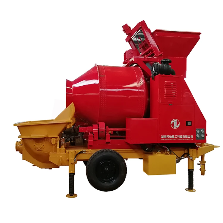 Drag along type concrete trailing pump by factory supplier