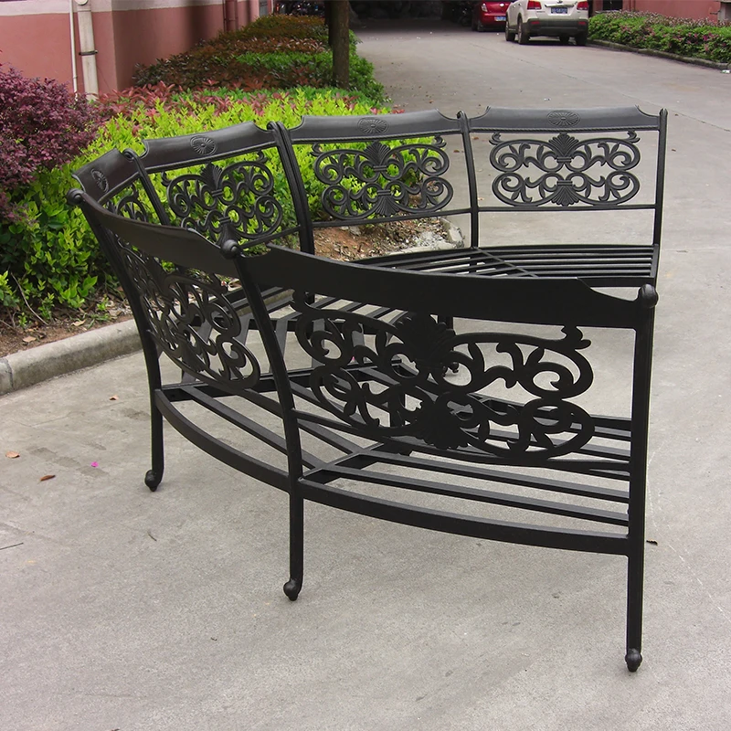 dining table with fire pit in middle  outdoor table  fire table