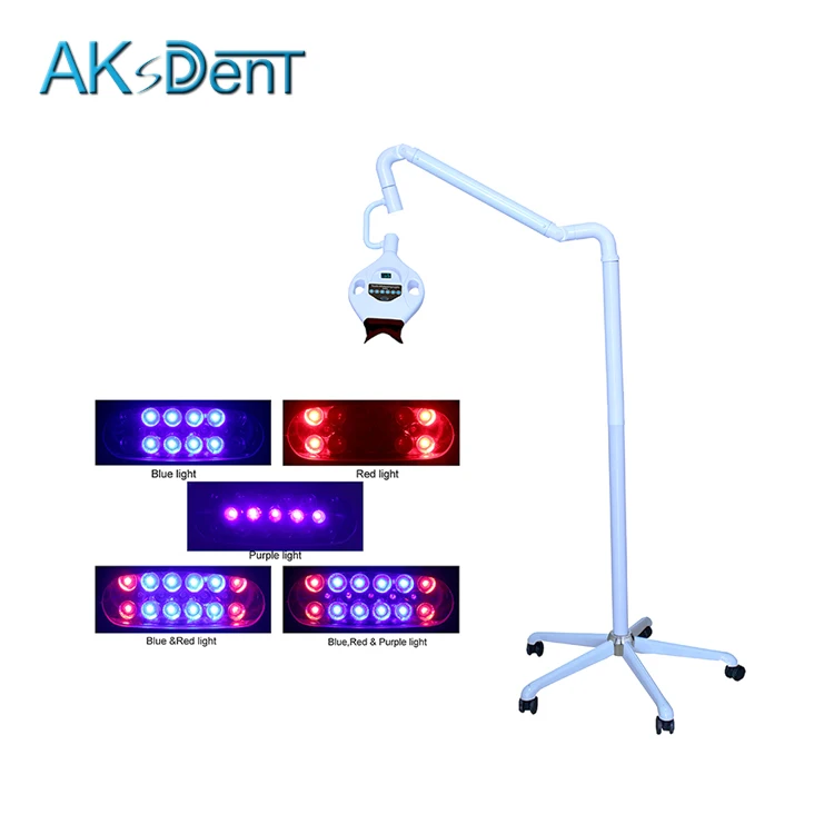 AKsDenT D-S Dental Teeth Whitening Light mouth guard Accessories Silicon Rubber maquina blanquemiento dental