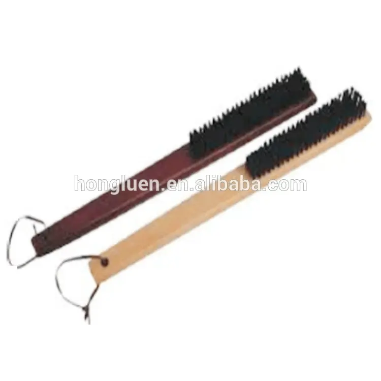 
Double Side Wooden Long Short Handle Lint Remover Clothes Cleaning Brush for Hotel 