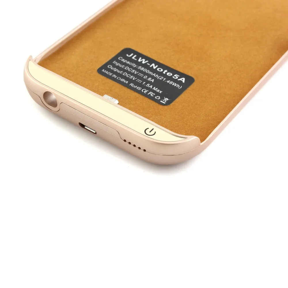 External Portable Backup Charger Battery Case for Samsung Galaxy S6 edge Plus