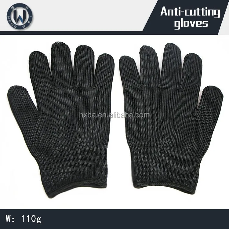 Cutting defense anti cutting stainless steel mesh working gloves