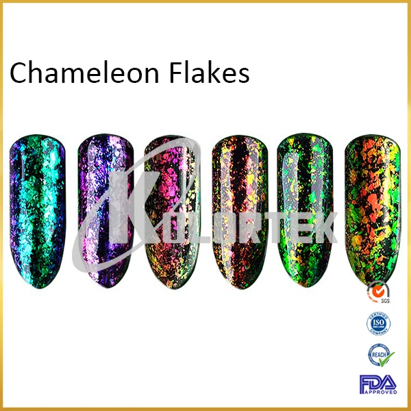 Nail Multicolor Flakes Pigment Chameleon Powder Manufacturer