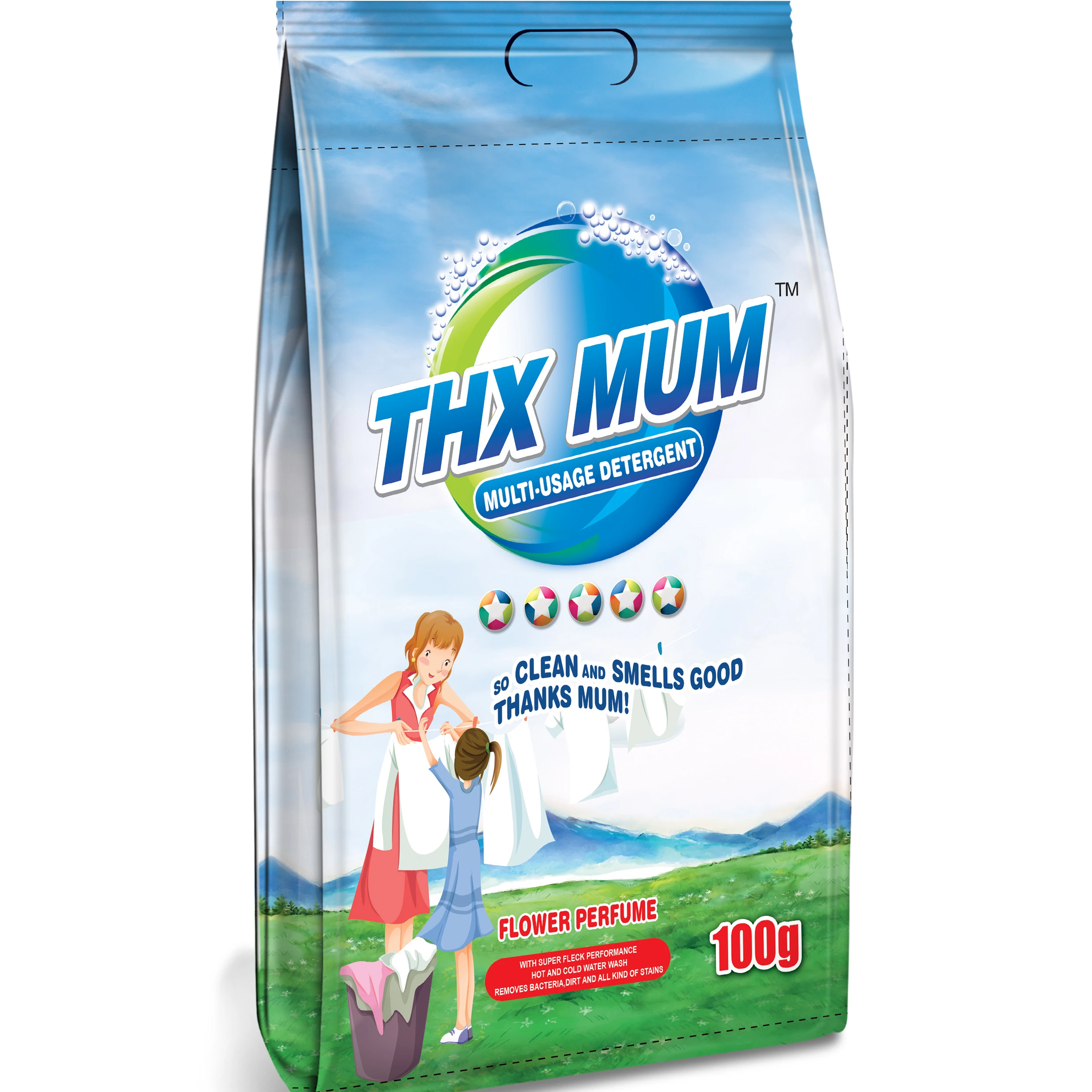 different types of libya washing powder in new design from China