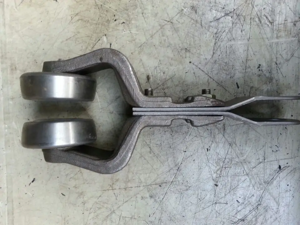 X348 X458 X678 drop forged chain trolley for industrial powder coating conveyor line