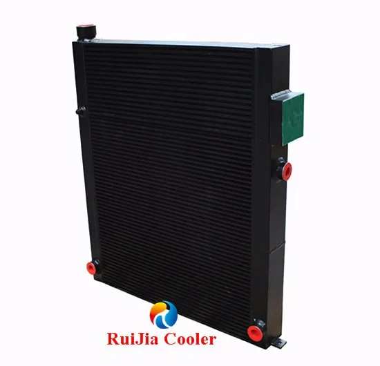 Компрессор алюминиевый после охлаждения воздушно-воздушный теплообменник конденсатор