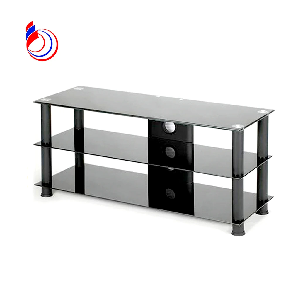 8mm dicke freistehende lcd glas tv-ständer