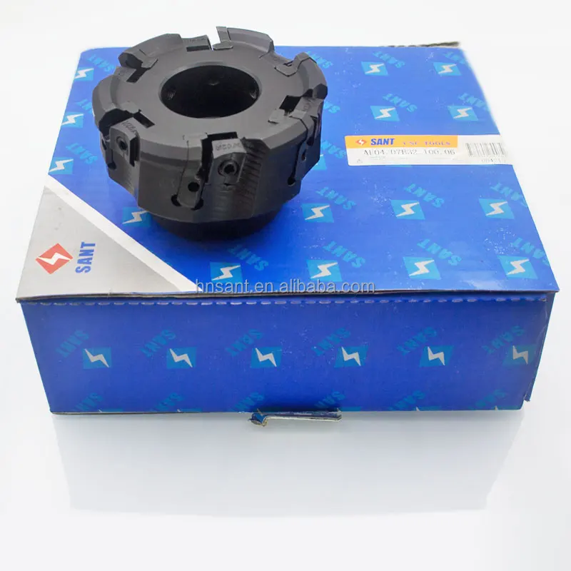 AF04.07B32.100.06 indexable face milling cutter for metal cutting matched carbide inserts from Zhuzhou Sant
